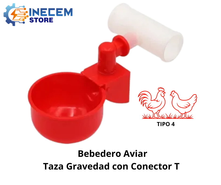 Agua Fresca Automática - Bebedero Aviar Niple Antisuciedad